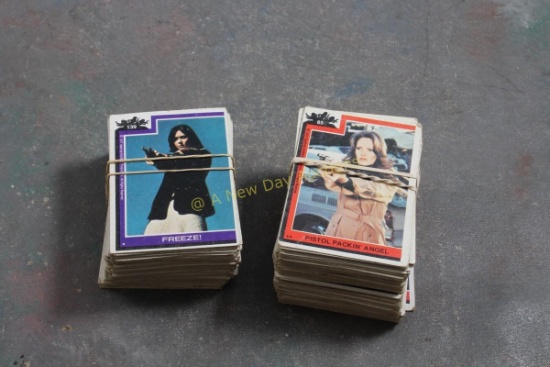Large Lot 1977 Charlie's Angels Collector Cards