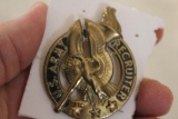 Vintage Brass U.S. Army Recruiter Hat Pin Badge
