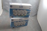 (2) Packs of GE LED 60 Watt Light Bulbs 8 bulbs in
