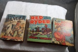 1930's, 40's Better Little Books (3) Red Ryder,