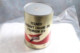 Vintage Texaco Aircraft Engine Oil Premium AD 1 Qt