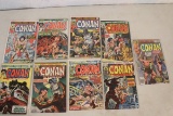 (8) CONAN Marvel Comic Books 20, 25 & 35 Cent All