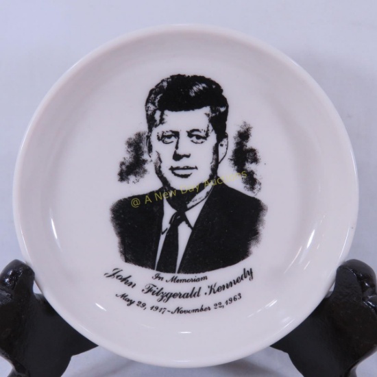 In Memoriam John Fitzgerald Kennedy Plate 4"