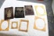3 Antique Pocket Size Tintypes with Frame Parts