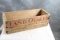 Land O'Lakes 5 lb. wood cheese box Minneapolis