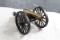MF Company Cast Iron Cannon with brass Barrel - 8
