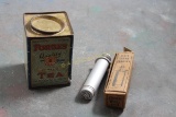 1925 Forbes Tea Tin Full of Wire Skill Puzzles