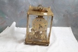 Vintage KUNDO Goldtone Carriage Clock