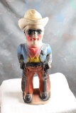 1950's Carnival Prize Lone Ranger Chalkware Figure