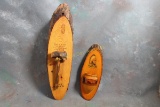 (3) 1950's Native American Indian Souvenirs Wood