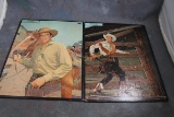 1957 Roy Rogers Puzzle & 1958 Gunsmoke Puzzle