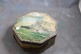 Old Loose Wiles Biscuit Company Battle Ship Tin