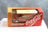 1996 Coca Cola Stepvan Diecast Bank New/Old Stock
