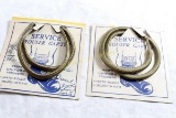 Vintage Military Trouser Garters (2) New/Old Stock