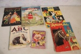 Antique Children's Book & Activity Lot