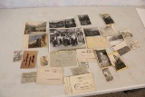 WWII Nazi Ephemera Lot Real Photos, Postcards