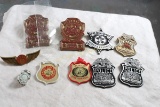 10 Vintage Badges (2) Minnesota State Patrol,(2)