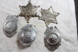 5 Vintage Badges 3 Patrolman School Safety Patrol