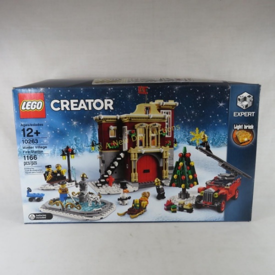 New Lego Winter Village Fire Station set 10263