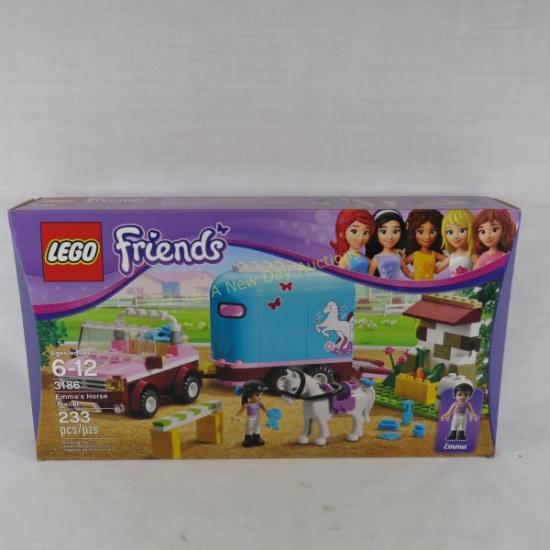 New Lego Friends Emma's Horse Trailer 3186