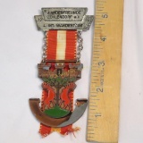 Wanderfreunde medal 4. int. Wandertage 1982