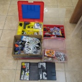 Large Grouping of Erector Set Parts/Pieces