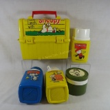 Vintage Snoopy Lunch Box & Thermos 