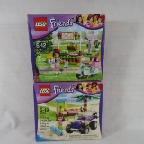 2 Sealed Lego Friends Sets 41010, 41027