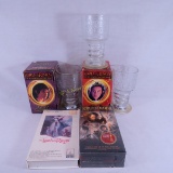 Lord of the Rings Goblets & VHS Tapes