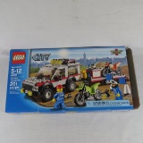 Lego City Set Dirt Bike Transporter Complete 4433