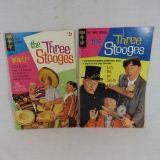 #39 & 42 The Three Stooges Gold Key Comic Books