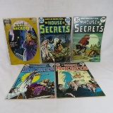 5 House of Secrets DC Comic Books