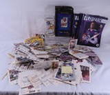 MN Vikings Promo Cards, playbooks, plaque & glass