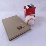 Mickey Mantle signed ball and book - No COA