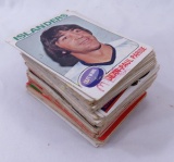 100+ Topps Hockey Cards - beat up