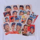 19 1950's Topps Baseball Cards