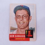 Dom DiMaggio 1953 Topps Baseball Card