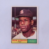 1961 Bob Gibson Topps Baseball Card