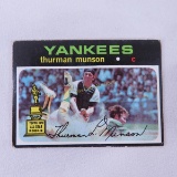 Thurman Munson 1971 Topps Baseball Card