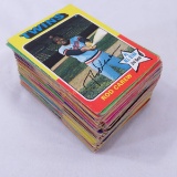 100 1975 Topps Baseball Cards