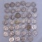 $10 Face 1950's Silver Washington Quarters