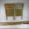 2 Vintage Washboards & Bamboo Fishing Pole