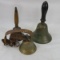 Chiantel Foneur Cowbell with collar & 2 hand bells