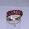 18kt Yellow Gold Ruby Ring size 7, 2.69gtw