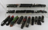 HO Model Train with several engines