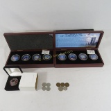 9-11 Commemorative JFK Half Dollars & other coins