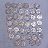$10 Face 1960-60 Silver Washington Quarters