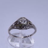 18kt White Gold Diamond Ring 2.08gtw, size 7
