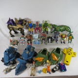 He-Man and Other Action Figures with Vehicles