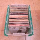 Bin of LP Records- Neil Young, Jethro Tull & More